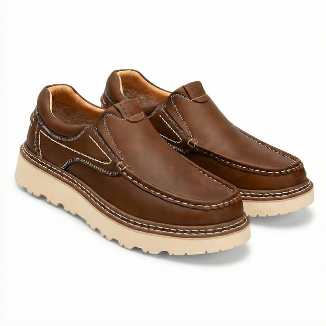 Irongrove Men’s Sturdy Leather Loafers | Classic