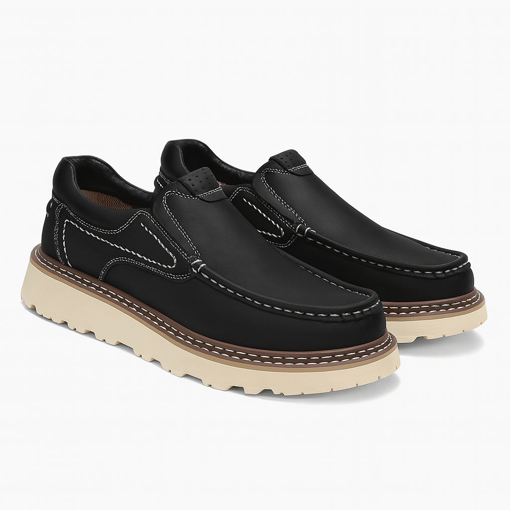 Irongrove Men’s Sturdy Leather Loafers | Classic