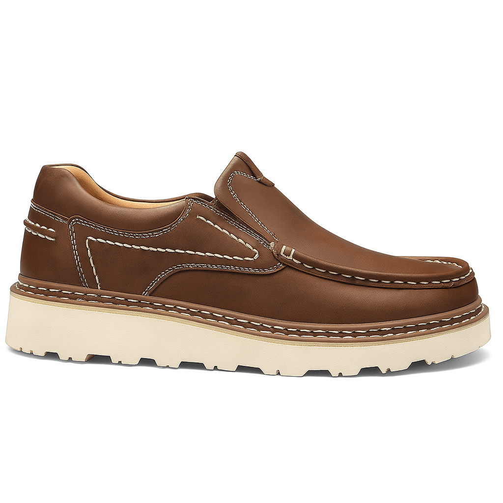 Irongrove Men’s Sturdy Leather Loafers | Classic
