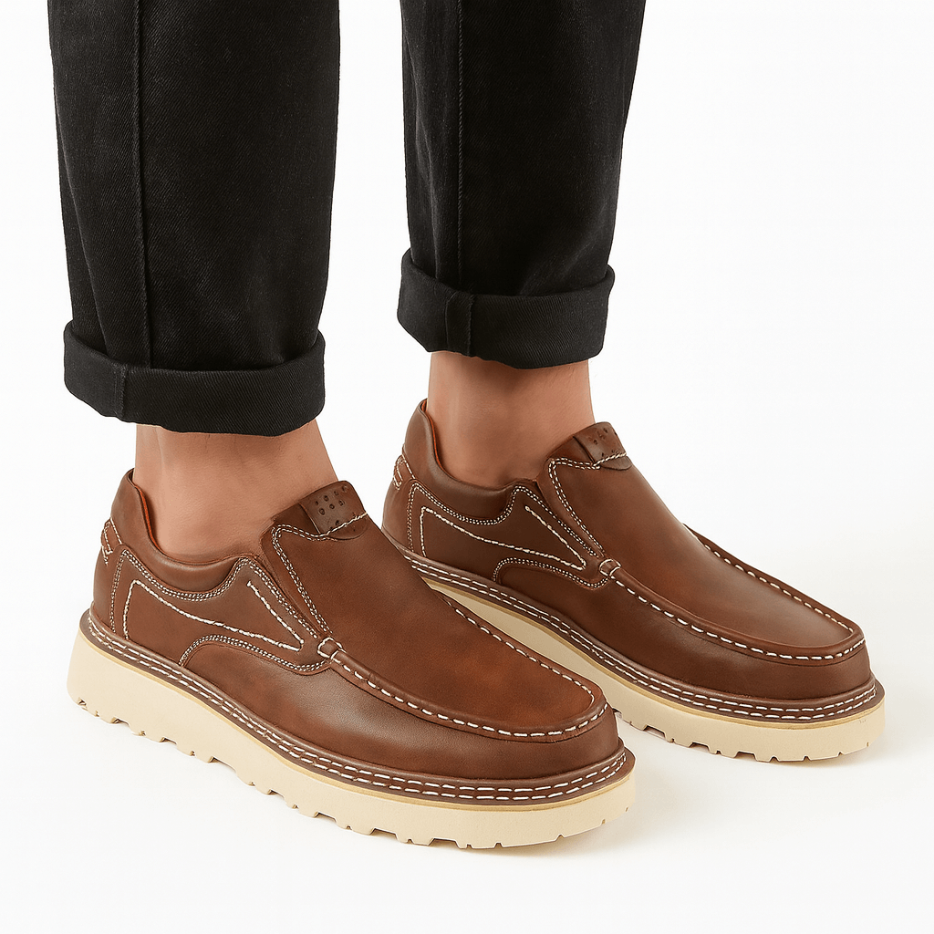 Irongrove Men’s Sturdy Leather Loafers | Classic