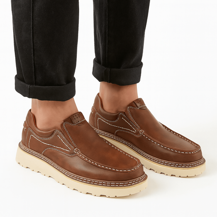 Irongrove Men’s Sturdy Leather Loafers | Classic